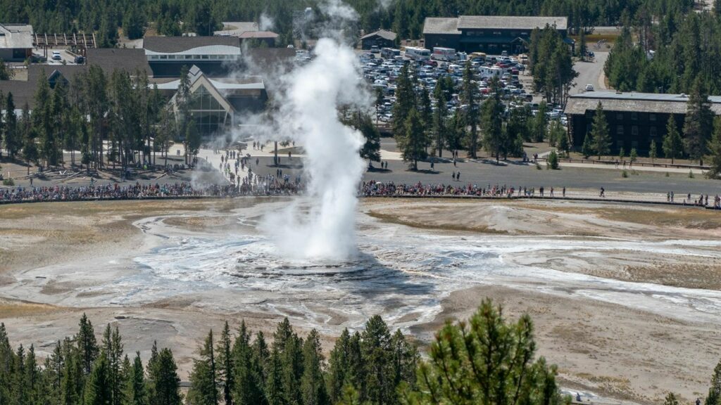 Old Faithful Observation Point